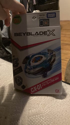 Customer photo review of Takara Tomy Beyblade X CX-01 DranBrave S6-60V
