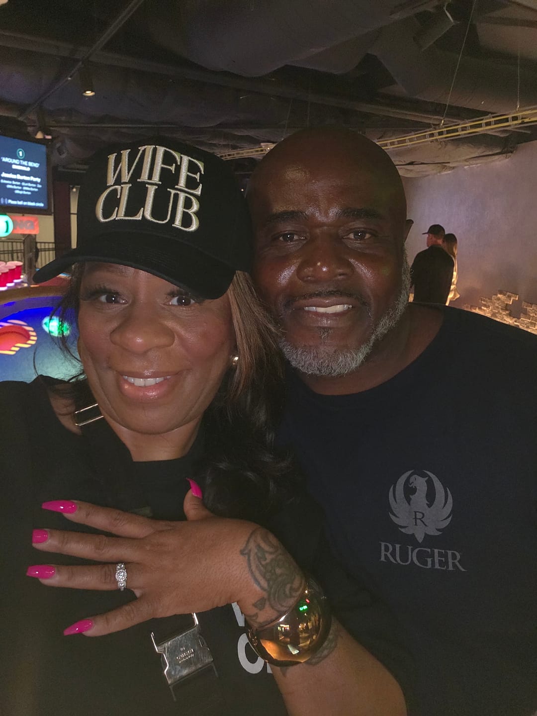 Customer photo review of Wife Club Classic Hat - Black