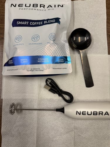 Customer photo review of Smart Coffee Premium Starter Kit