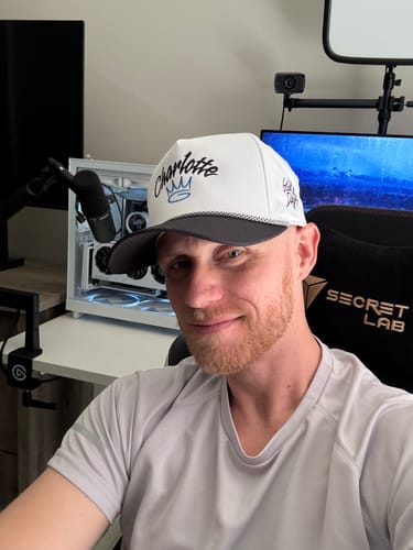 Customer photo review of Glory Days Apparel - Charlotte Crown Two Tone Rope Hat