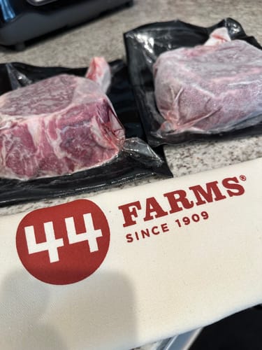 Customer photo review of Choice Porterhouse