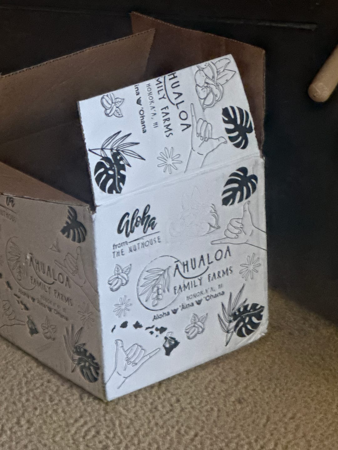 Customer photo review of Chili Spiced Macadamia Nuts