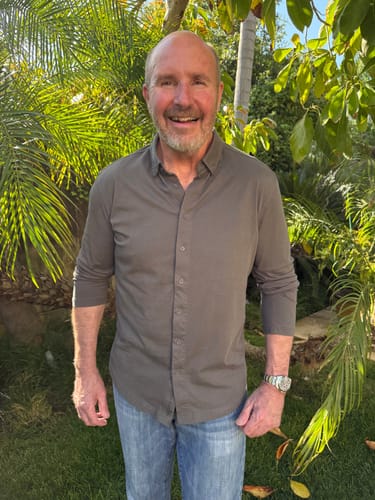 Customer photo review of Long-Sleeve Casual Button-Down: Gunmetal Grey
