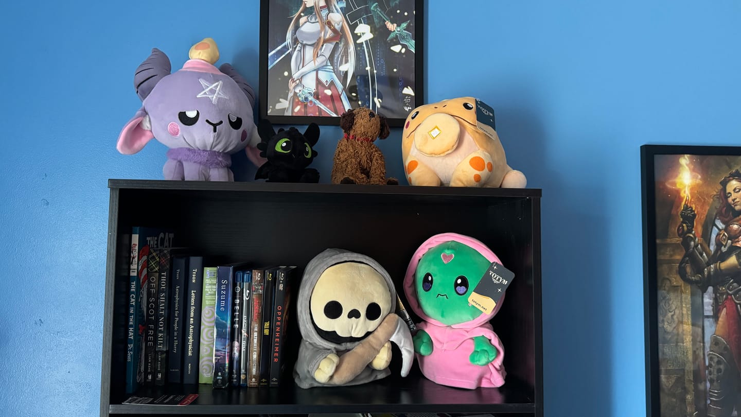 Customer photo review of 'Knox' the Grim Reaper 💀 | Plush