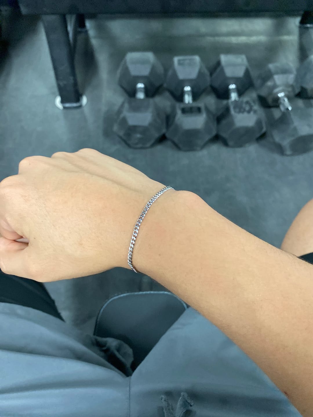 Customer photo review of Brazalete Bahamas Silver