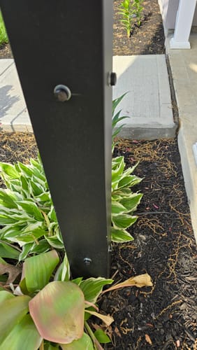 Customer photo review of HEXCAP-3/8-180 Black