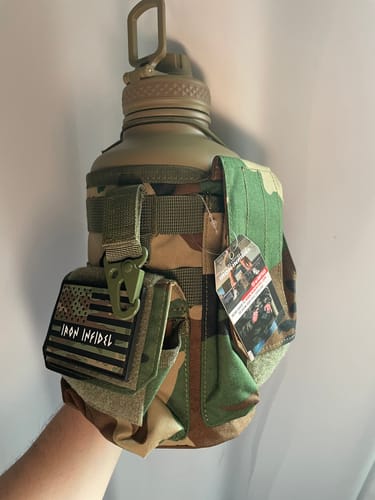 Customer photo review of 64oz Battle Bottle Water Bottles