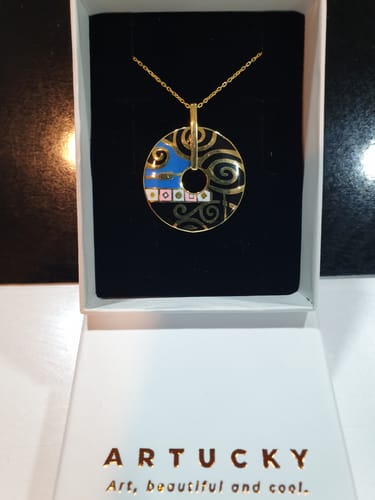 Customer photo review of Gustav Klimt Hayat Ağacı Kolye