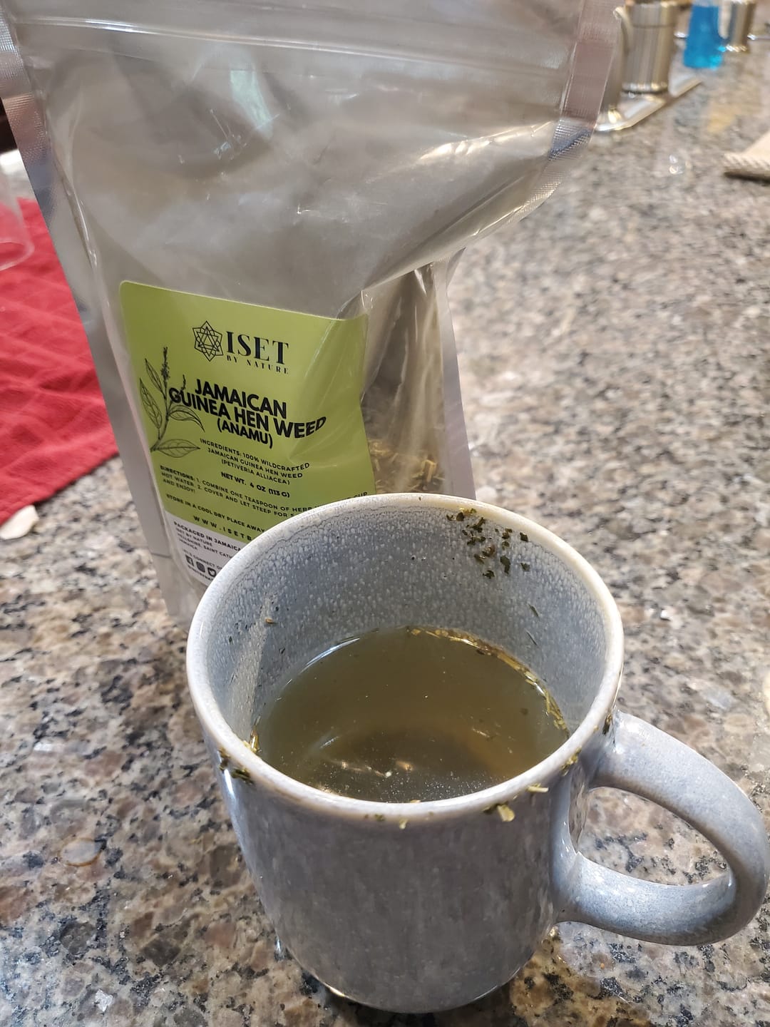 Customer photo review of Jamaican Guinea Hen Weed (Wildcrafted) Anamu Herb