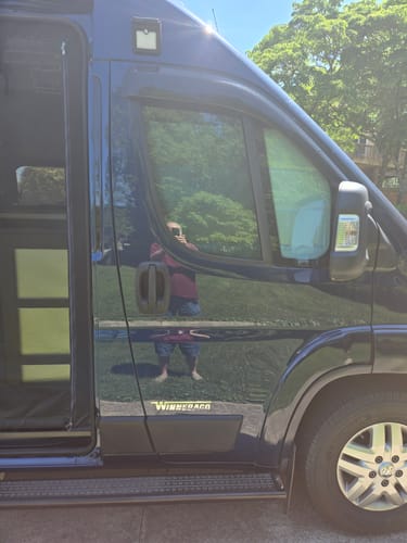 Customer photo review of Promaster - Front Door Mosquito Net (set)