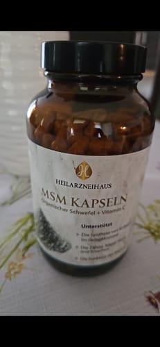Customer photo review of MSM Kapseln OptiMSM® + Vitamin C Kapseln