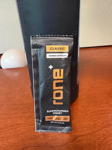 Customer photo review of *NEW* (20-Pack) SuperCharged Honey (v.2) - 100mg Caffeine - Classic