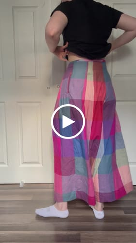 Customer video review of FRIDA PANTS | PRISM CHEX