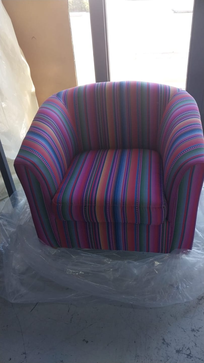 Customer photo review of Eco Fabric Mayo Multi #0044