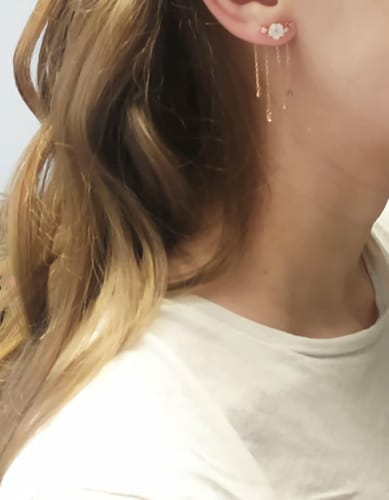 Customer photo review of Boucles d'oreilles Marie