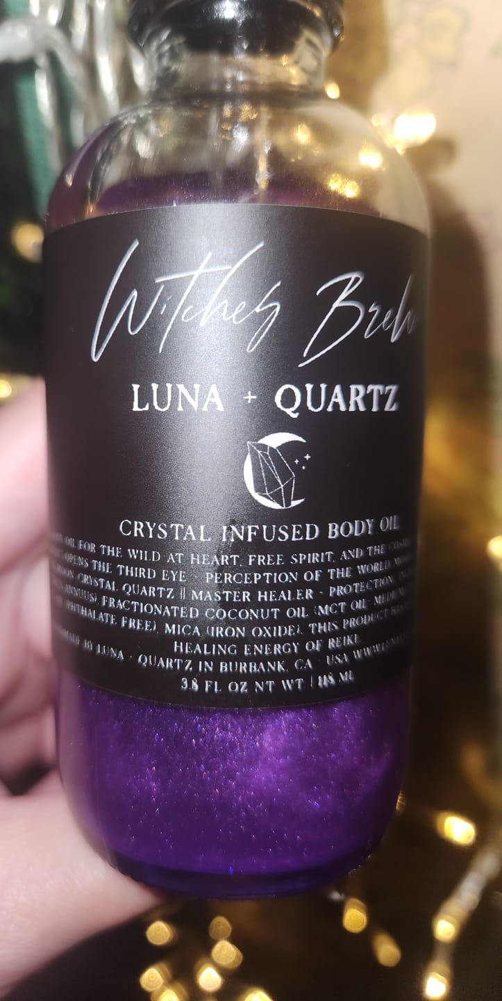 Customer photo review of Witches Brew Body Oil