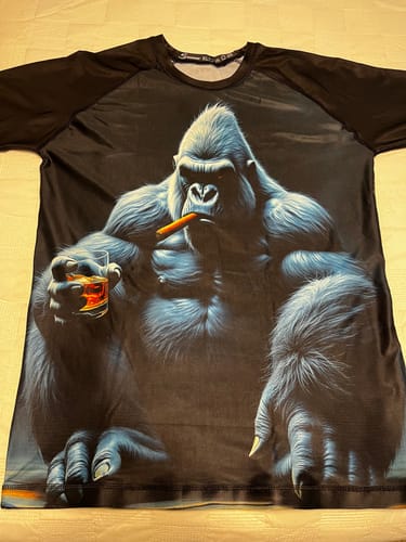 Customer photo review of Alpha Custom Rashguard / Compression Top