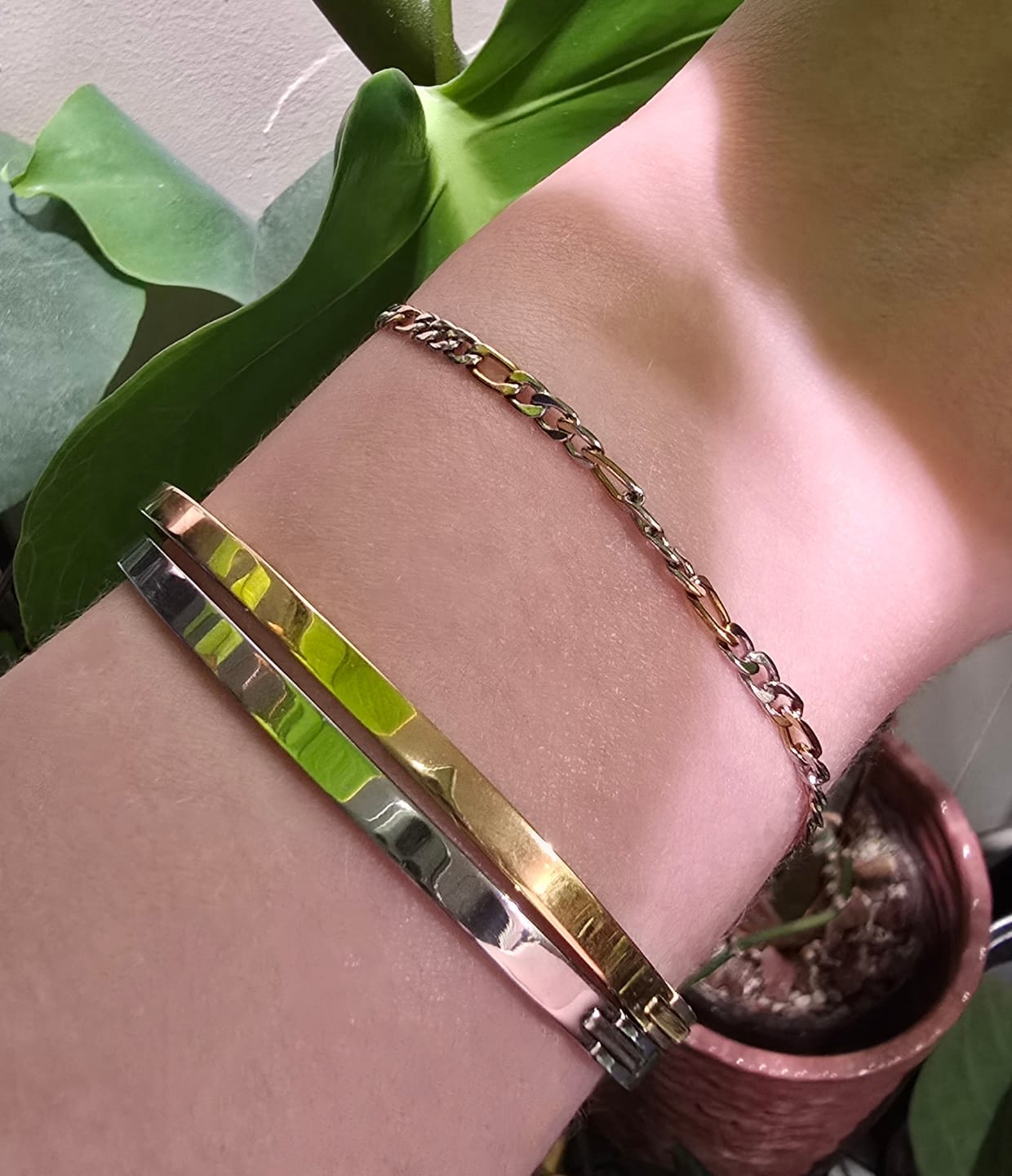 Customer photo review of Classic Flat Bangle