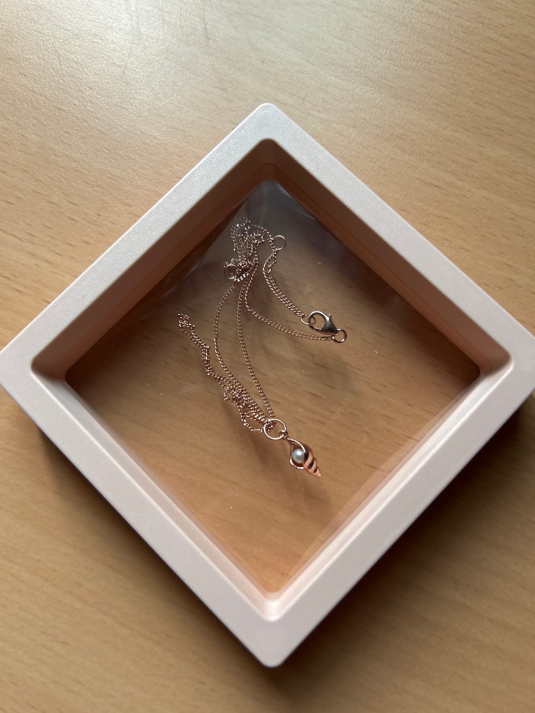 Customer photo review of Seashell Pendant Charm