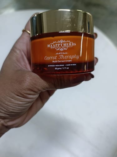 Customer photo review of Carrot Theraphy Multi Correct Cream