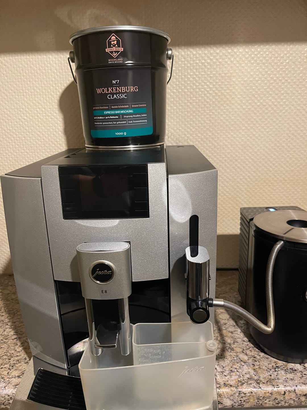 Customer photo review of N°5 Löwenburg – Kraftvolle Intensität mit samtiger Crema – Espresso Bar Mischung