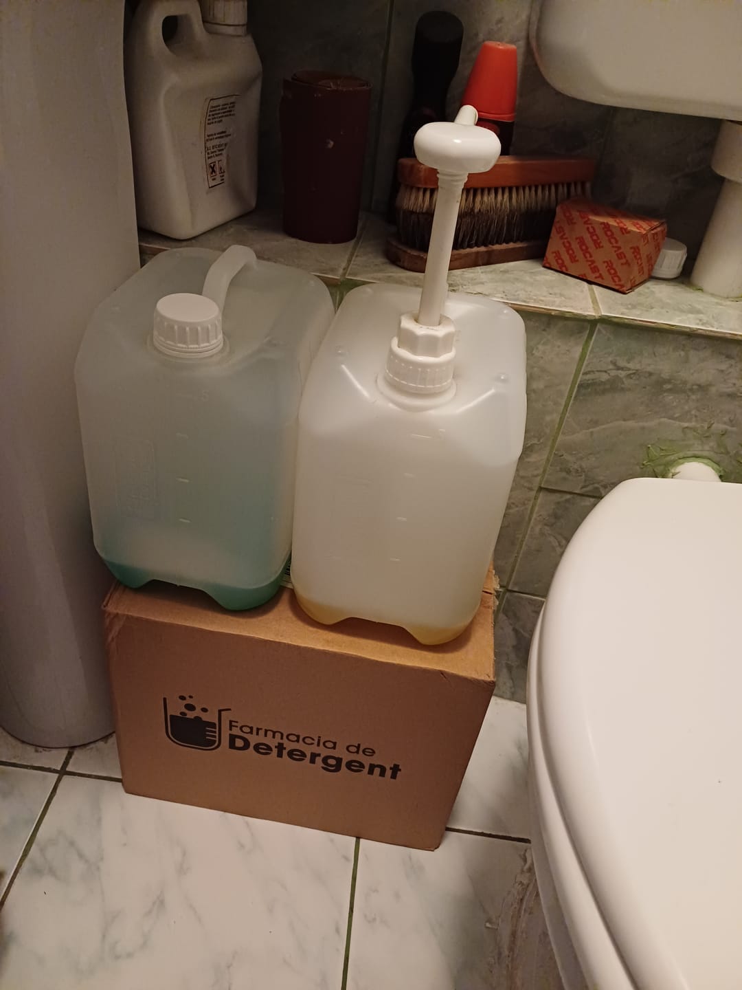 Customer photo review of Pachetul cu 2x Detergent Marea Prospetime