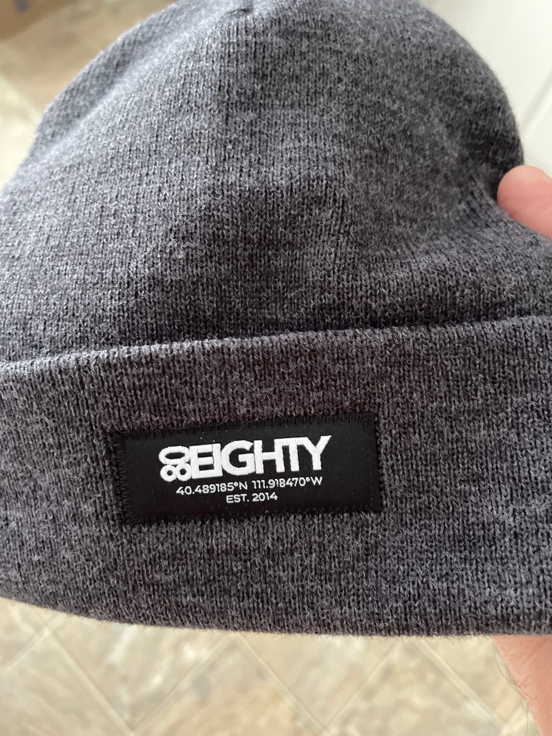 Customer photo review of 80eighty® GCS Sloe Beanie