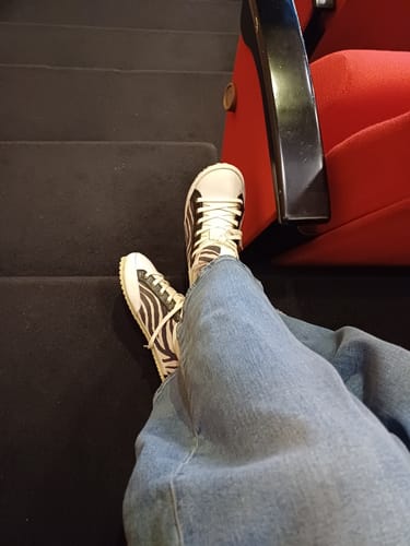 Customer photo review of Zapatilla A1. Cebra