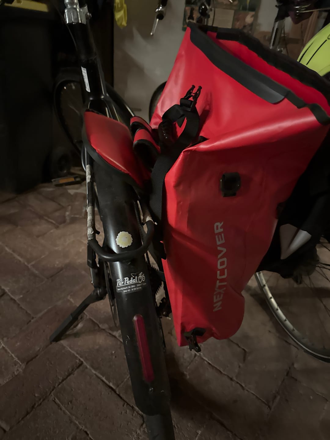 Customer photo review of NextBag 3in1 Fahrradtasche - dein Begleiter für den Alltag
