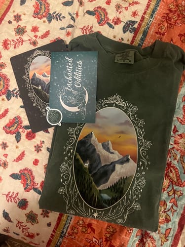 Customer photo review of Dreamers printed tee