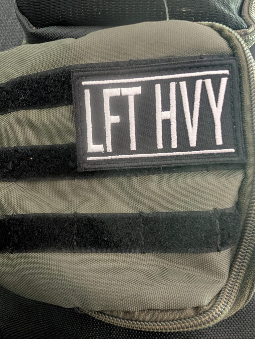 Customer photo review of Velcro Patches For Backpacks & Training-Vests