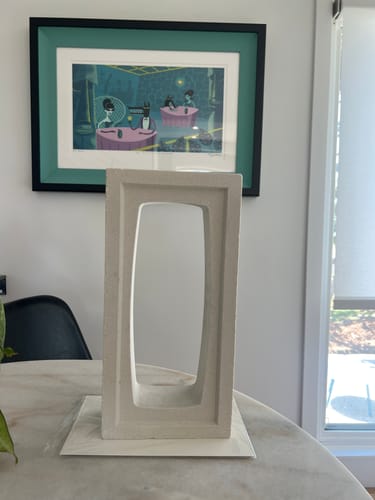 Lozenge White 15 4 X 7 5 Breeze Blocks by The Artist Shag