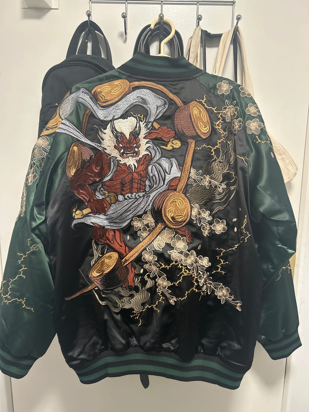 Customer photo review of Raijin & Fujin Sukajan Souvenir Jacket