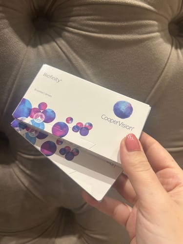 Customer photo review of Lentes de Contato Biofinity