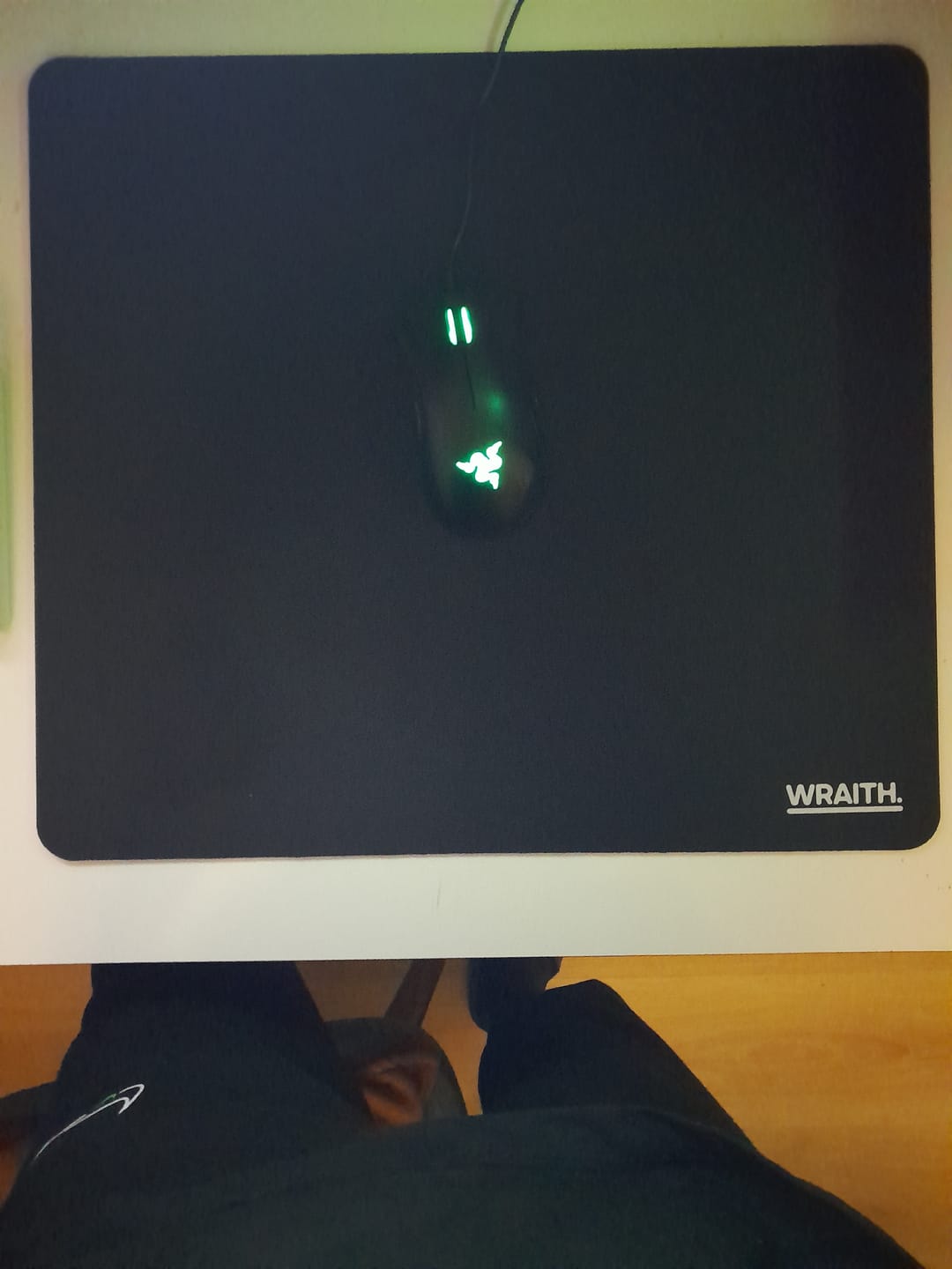 Customer photo review of Wraith Blade X Semi-Hard Mousepad