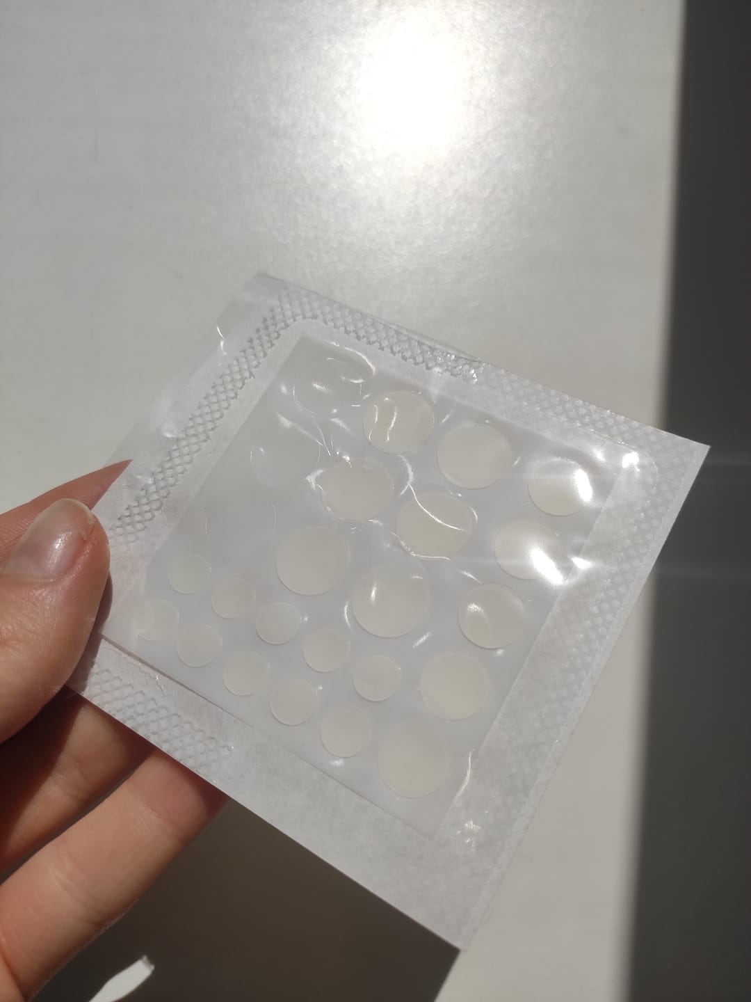 Customer photo review of Patči pret pinnēm Cosrx Acne Pimple Master Patch