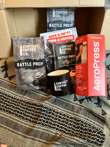Customer photo review of Coffee Care Package