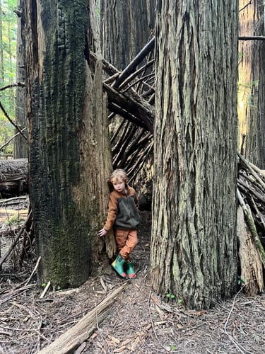 Customer photo review of Colour Block Ankle Wellington Fair Rubber Natural Waterproof Boots