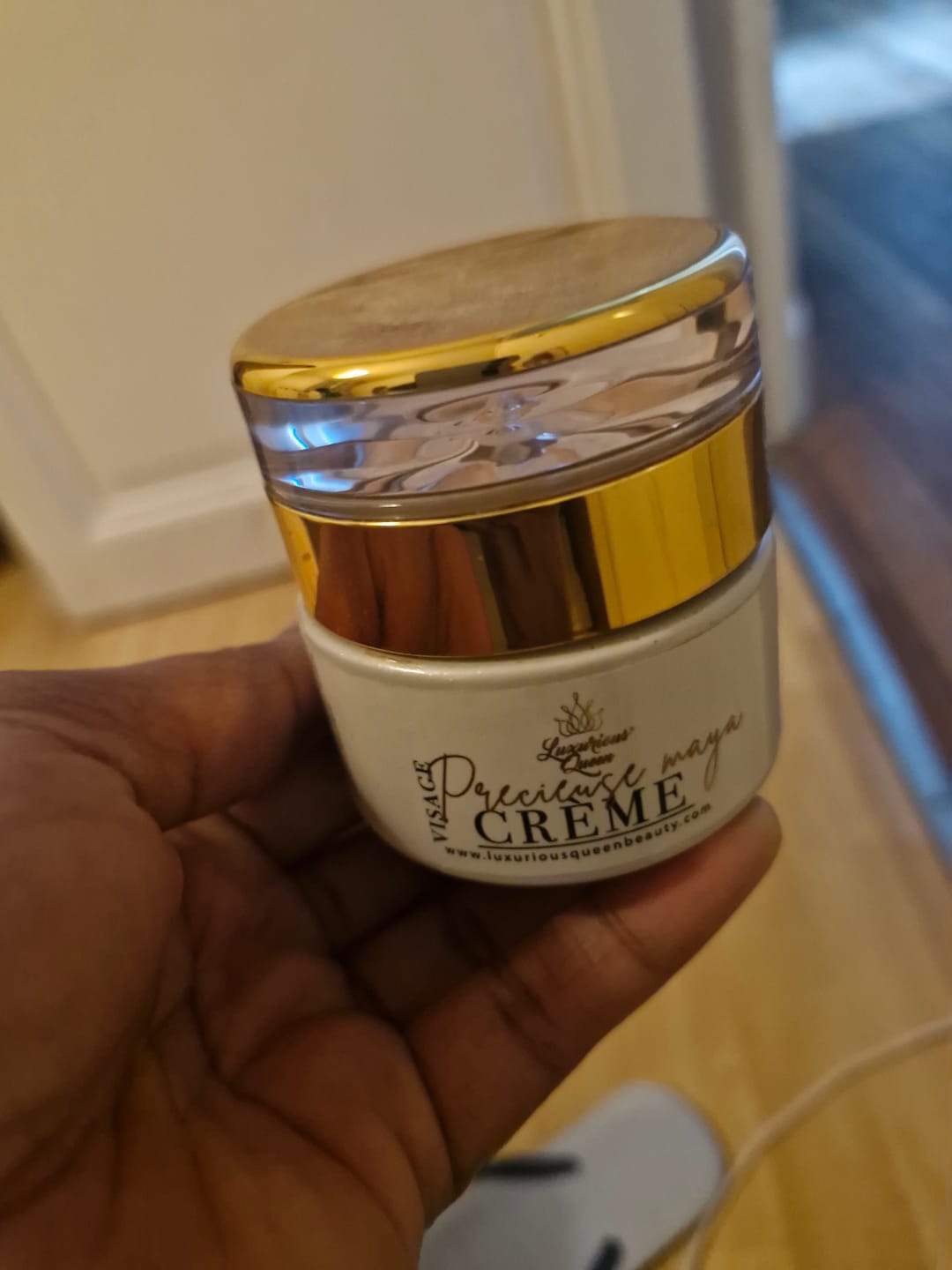 Customer photo review of Crème visage PRECIEUSE MAYA