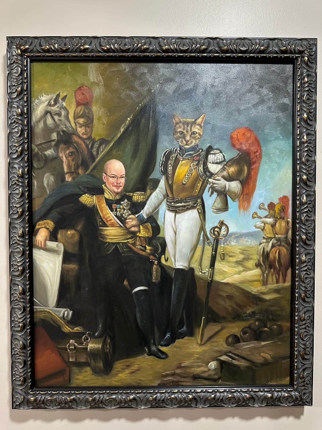 Customer photo review of General Baston De Lariboisière and His Son Ferdinand