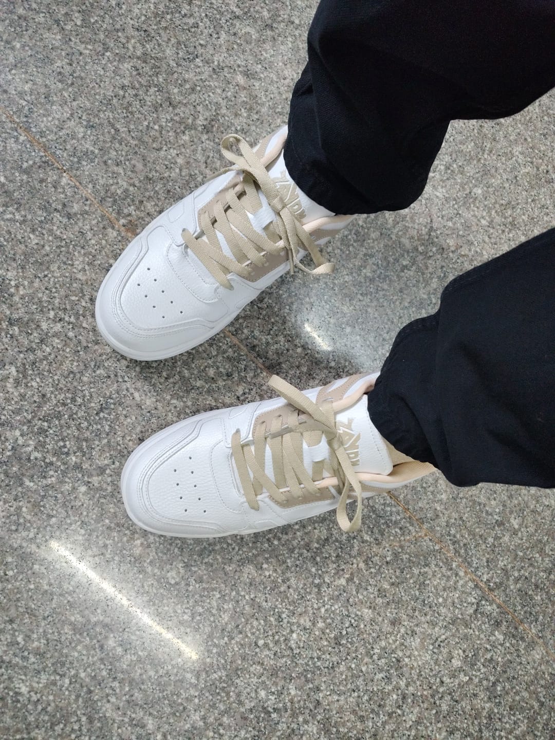 Customer photo review of SPADE Salty Beige