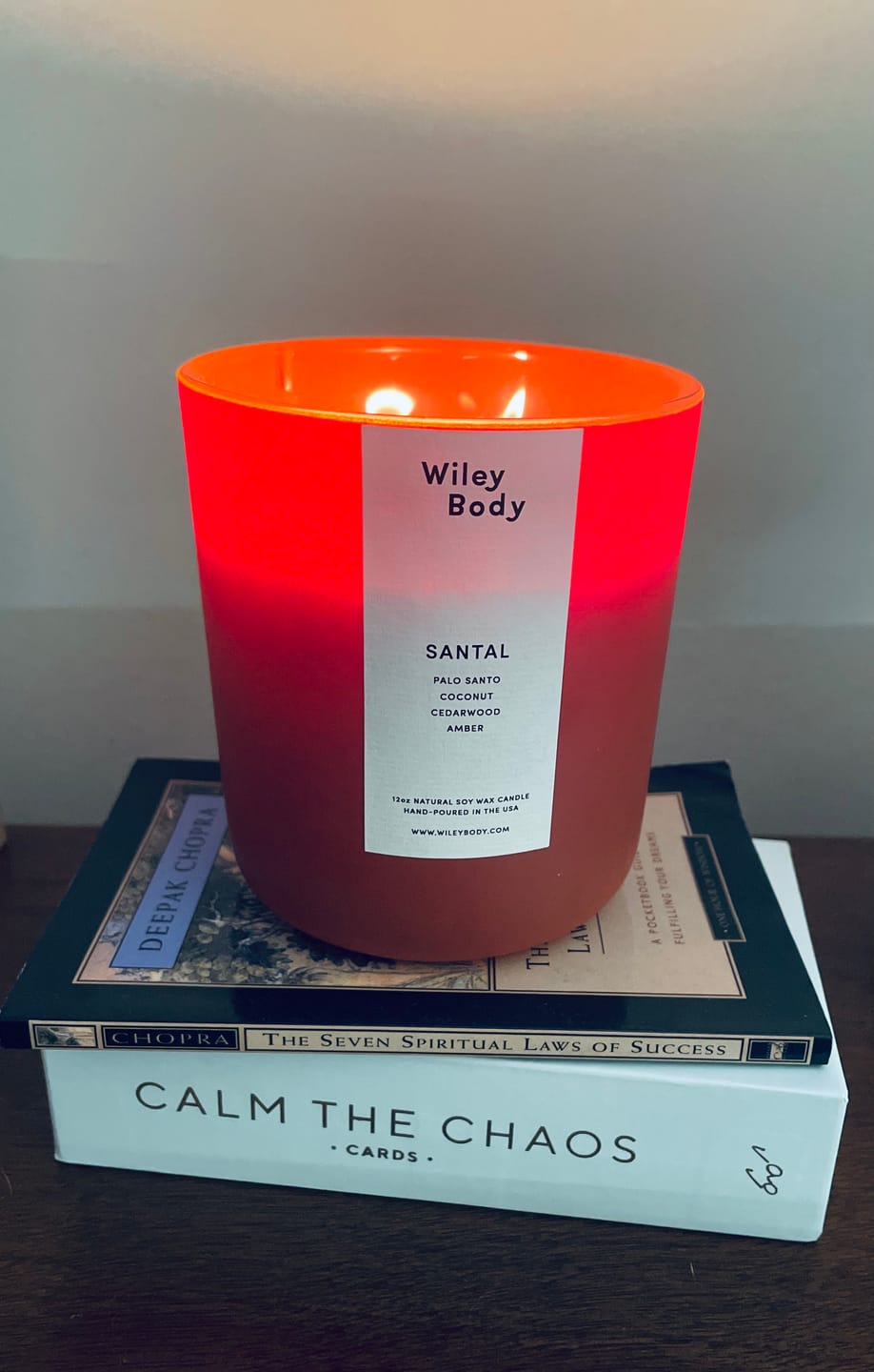 Customer photo review of The Candle - Santal