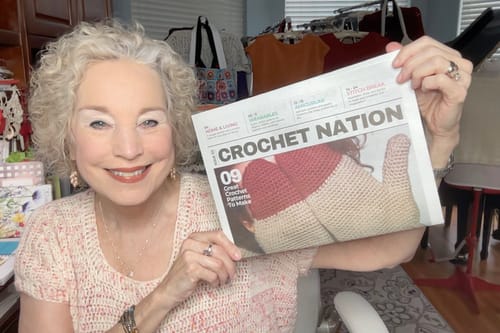 Customer photo review of Knit Nation • 1-Issue-a-Month Subscription