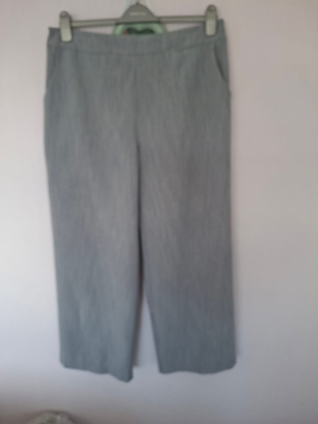 Customer photo review of Linen Look Suiting Fabric