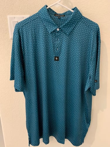 Customer photo review of Polka Dots - Green/White