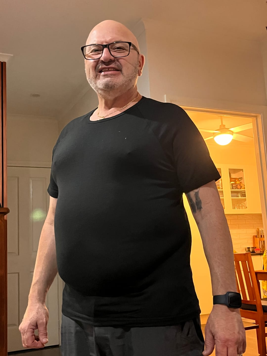 Customer photo review of Merino Short Sleeve