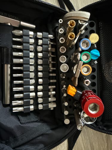 Customer photo review of 24 Bit Holder with Molle Clip