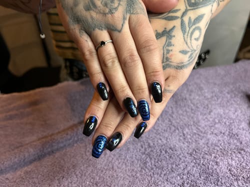 Customer photo review of Duo Sculpt Acrylic-Gel Hybrid Bundle (2)