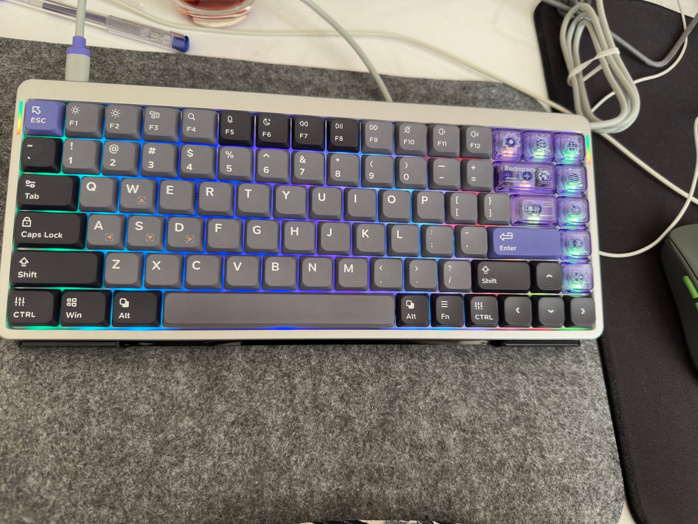 Customer photo review of Nuphy Air75 HE Klavye (Manyetik Switch / HE)
