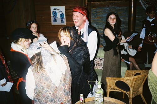 Customer photo review of Pirate Murder Mystery Host Your Own Game Kit